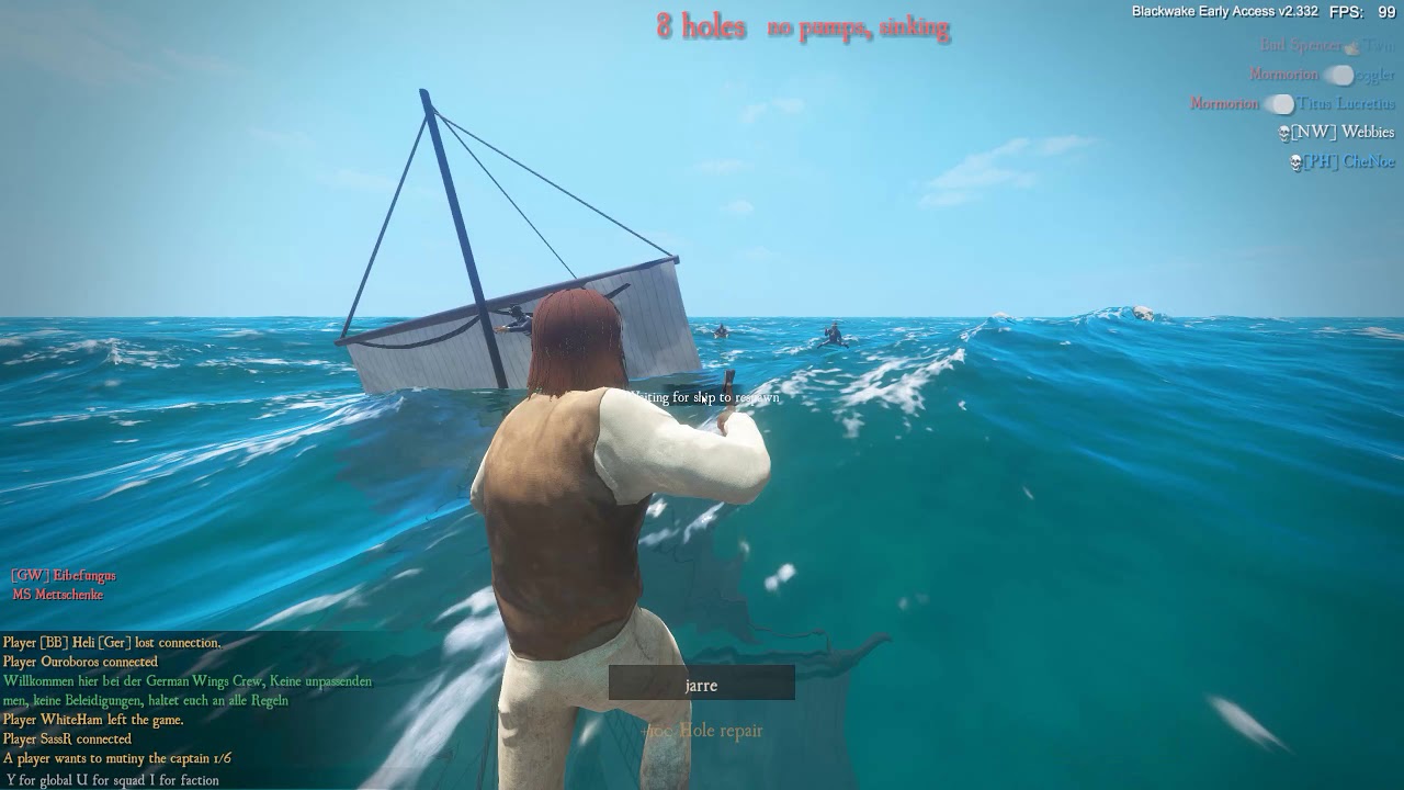 Blackwake: Fire the cannons - captaining the cruiser