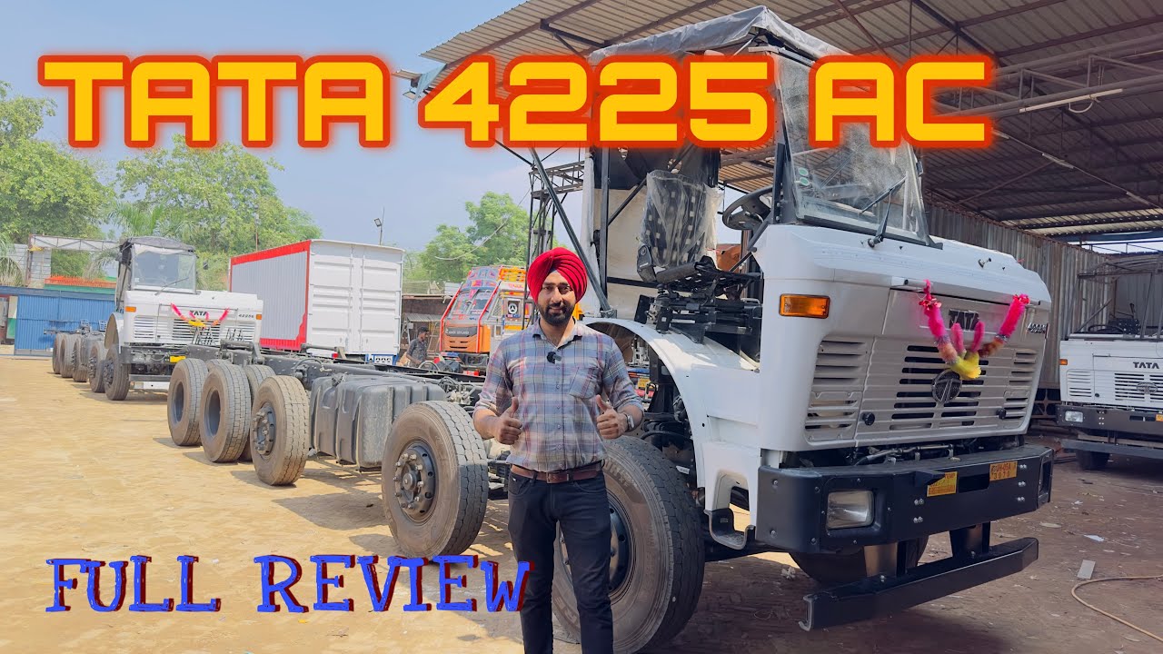 TATA 4225 AC MODEL COWL CHASSIS FULL REVIEW  @Tata Motors Commercial Vehicles @GILL TRUCK BODY WORKS SAMANA 9041144223 #tata4225