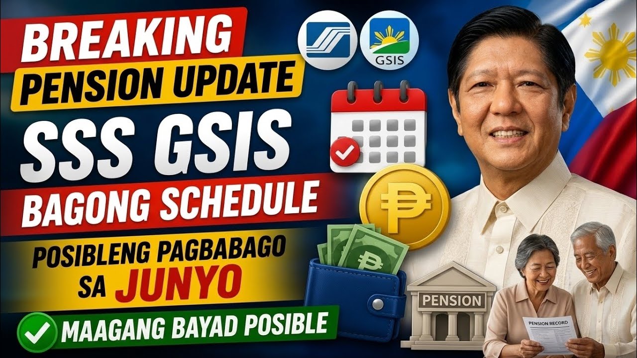 BREAKING! SSS at GSIS Pension Schedule Maaaring Magbago sa June 2026 &mdash; Maagang Release ng Pension at