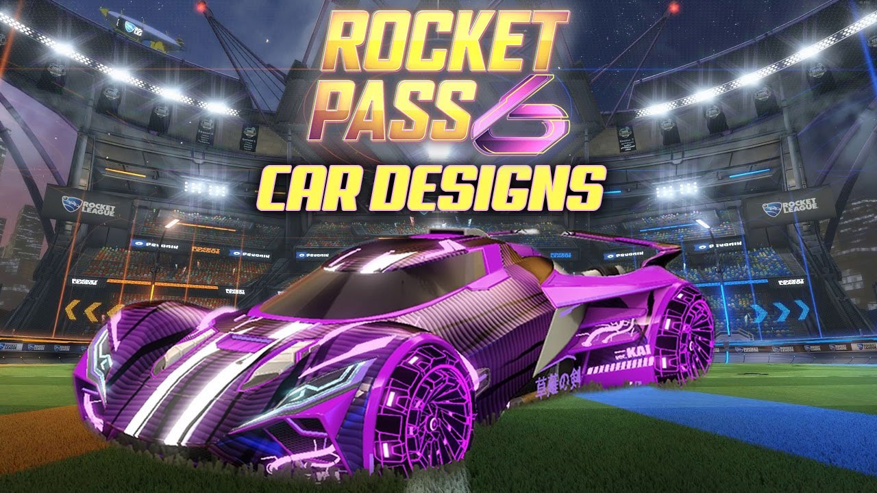 Rocket Pass 6 Car Designs - Rocket League