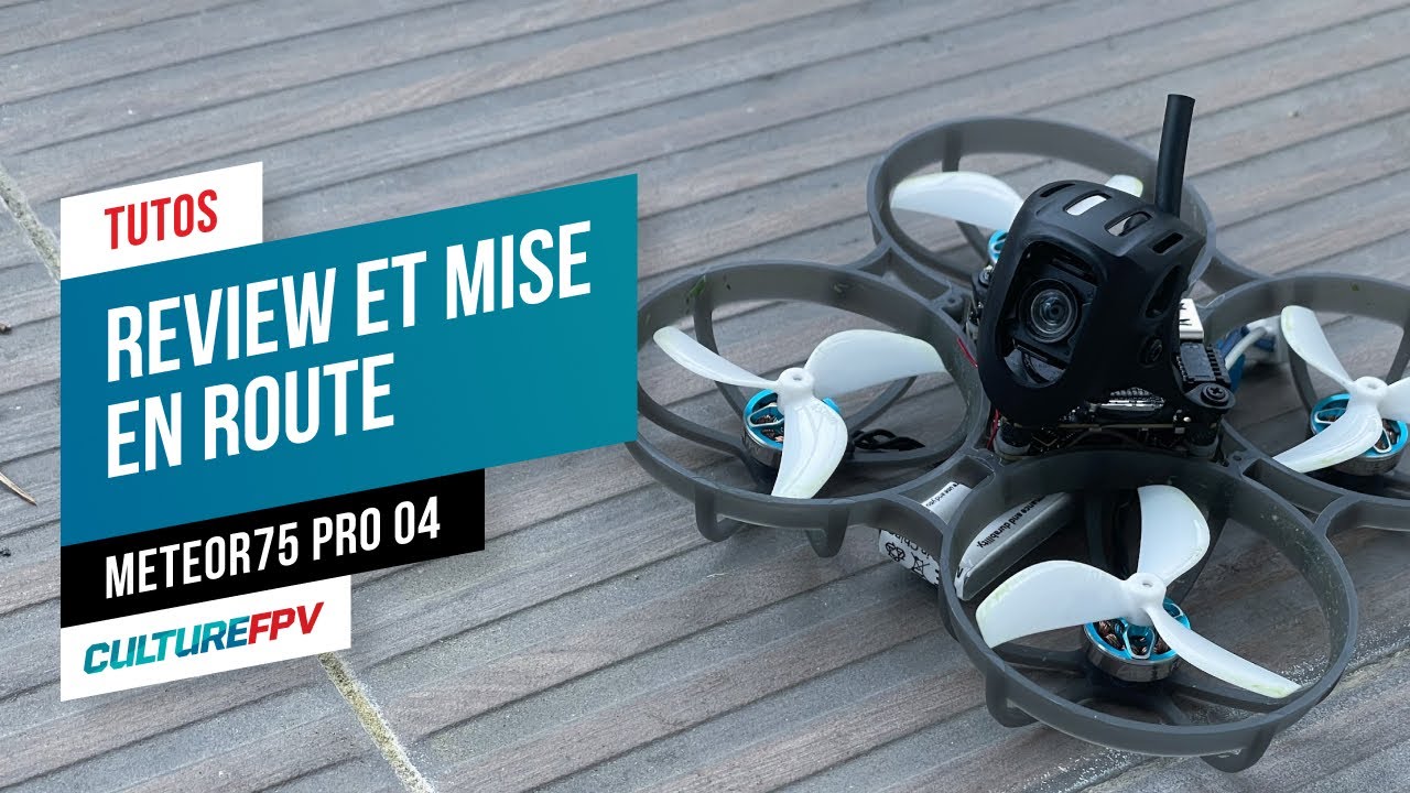 Betafpv meteor75 pro O4 -  review et mise en route