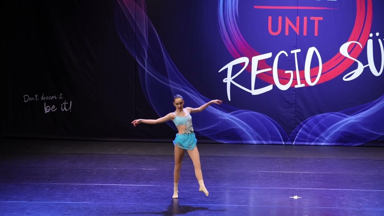 Dance Unit Regio Süd Milena Lyrical Contemporary Dance vom LaCalidad Dance Center Frankfurt.