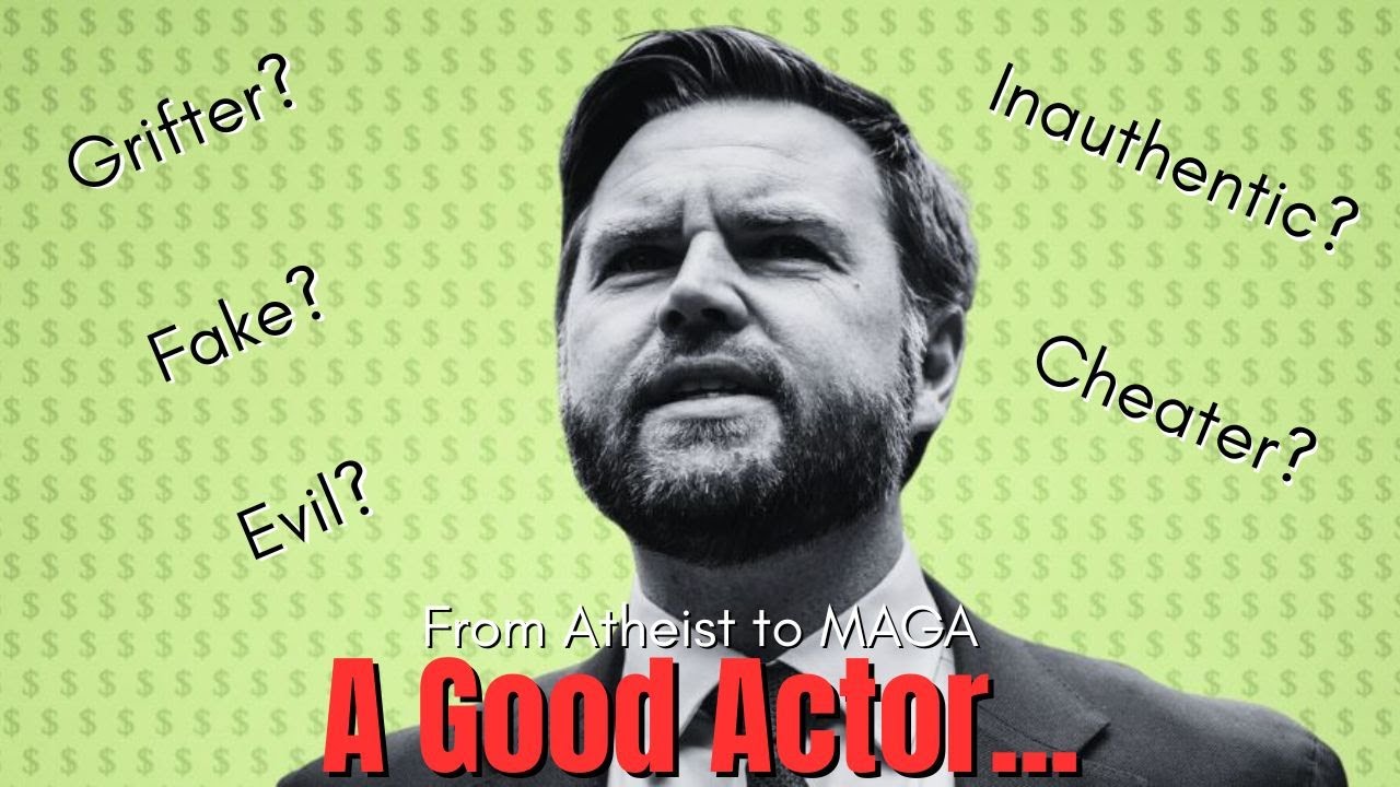 There is something OFF about J.D. Vance ‼️