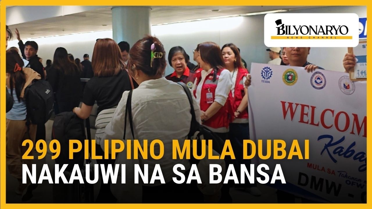 Unang batch ng 299 OFWs mula Dubai, ligtas nang nakauwi sa Pilipinas | Agenda