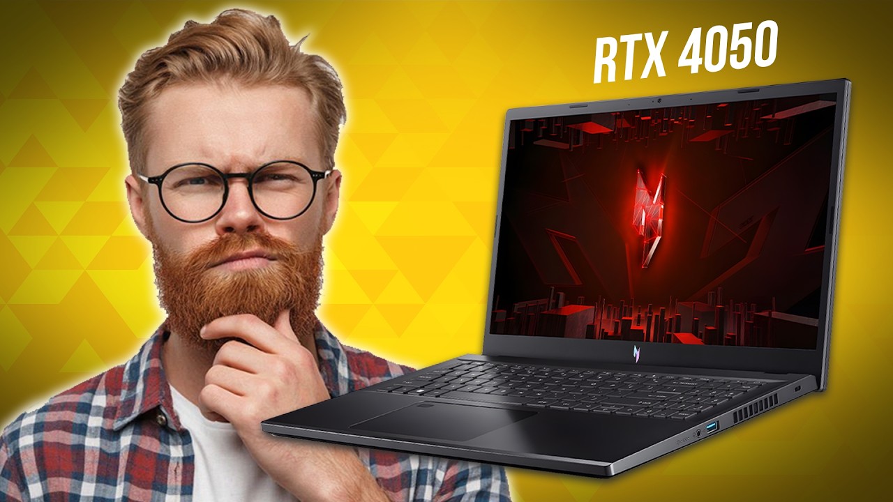 Acer Nitro V Ryzen 7 7735HS RTX 4050 &mdash; обзор и тест производительности игрового ноутбука.