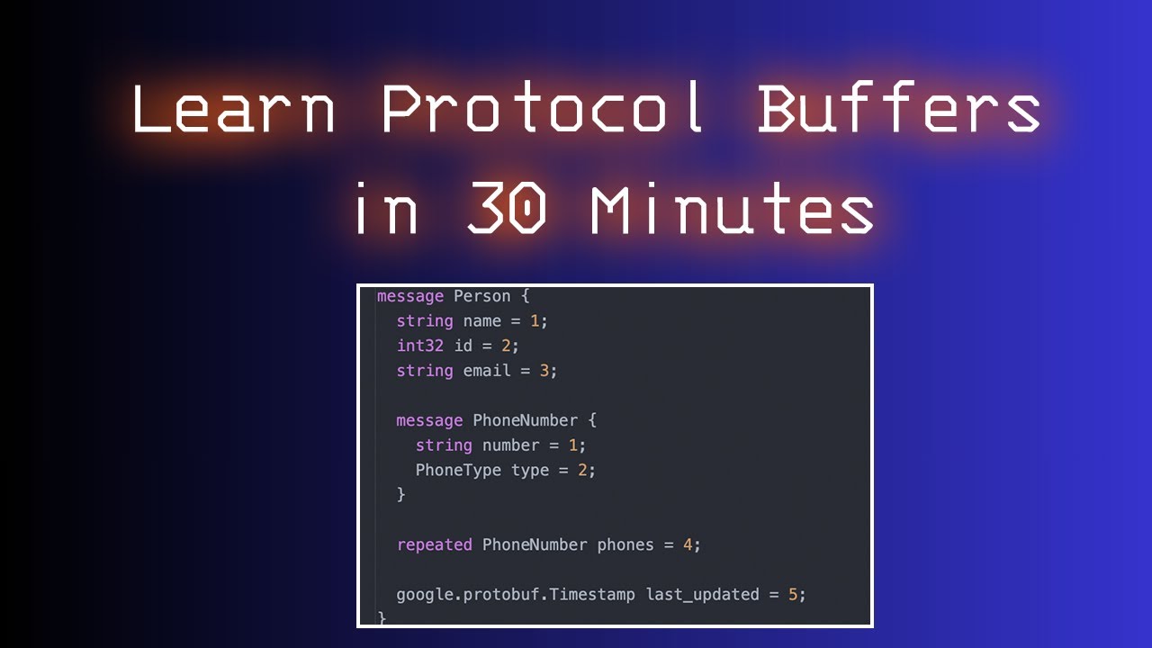 Learn Protocol Buffers Quickly: 30-Minute Golang Guide