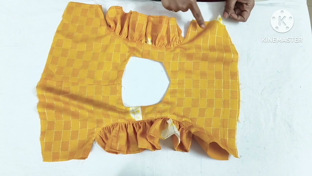 Boutique's style Semi umbrella frock stitching 👗