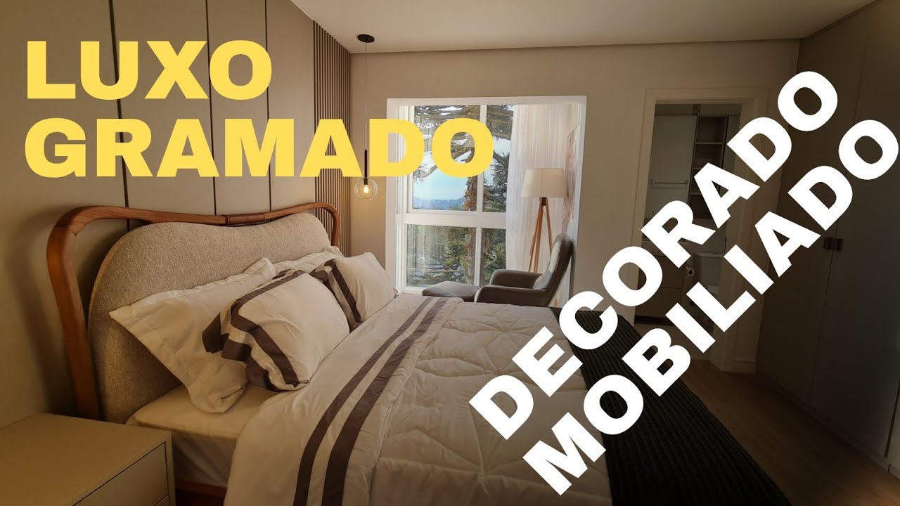 APARTAMENTO DECORADO, 2 SUÍTES NO CENTRO DE GRAMADO RS. BRASIL. ÓTIMO PREÇO INVESTIDOR!