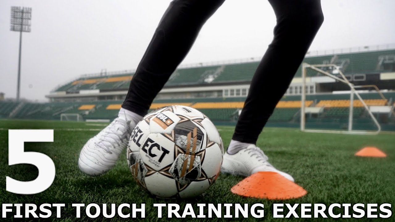 5 Exercises To Improve Your First Touch | Five Individual First Touch Drills For Footballers