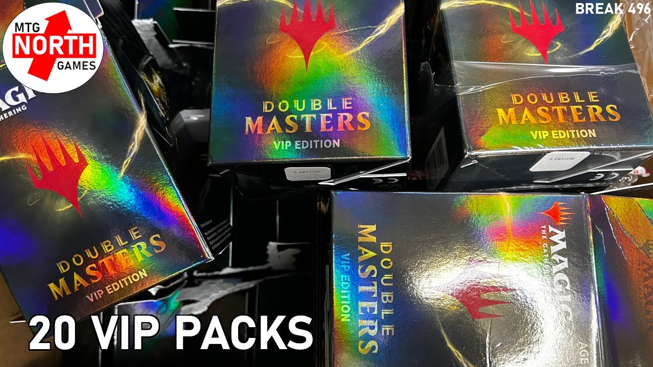 $2500 This Time: Opening 20 Double Masters VIP Packs With Pricing!