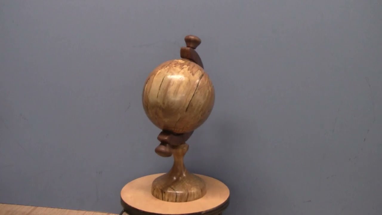 Wood Turning The Spalted Globe