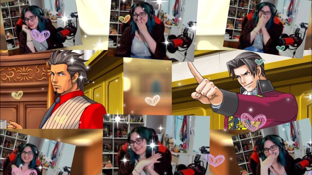 TarelkO и суд с молодым Эджвортом и Годо в Ace Attorney (лучшие моменты)