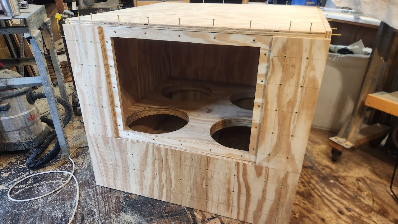 4th Order Blowthrough Box Build for 4 NVX 15s! (Part 1)