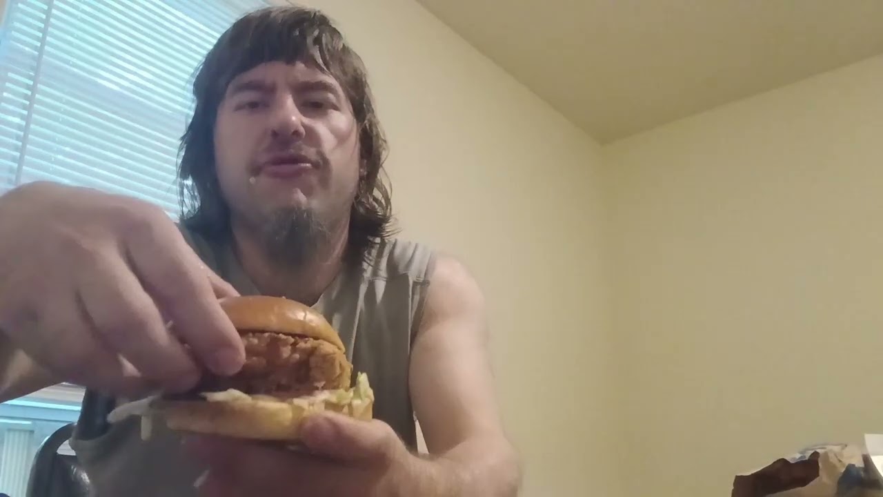 ASMR having two new sandwiches from Culvers!