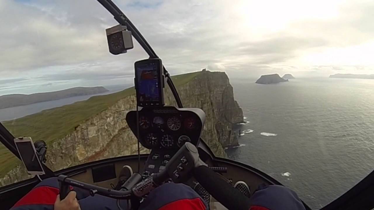R66 cruising from Iceland to Scotland  - HQ Aviation Ltd.