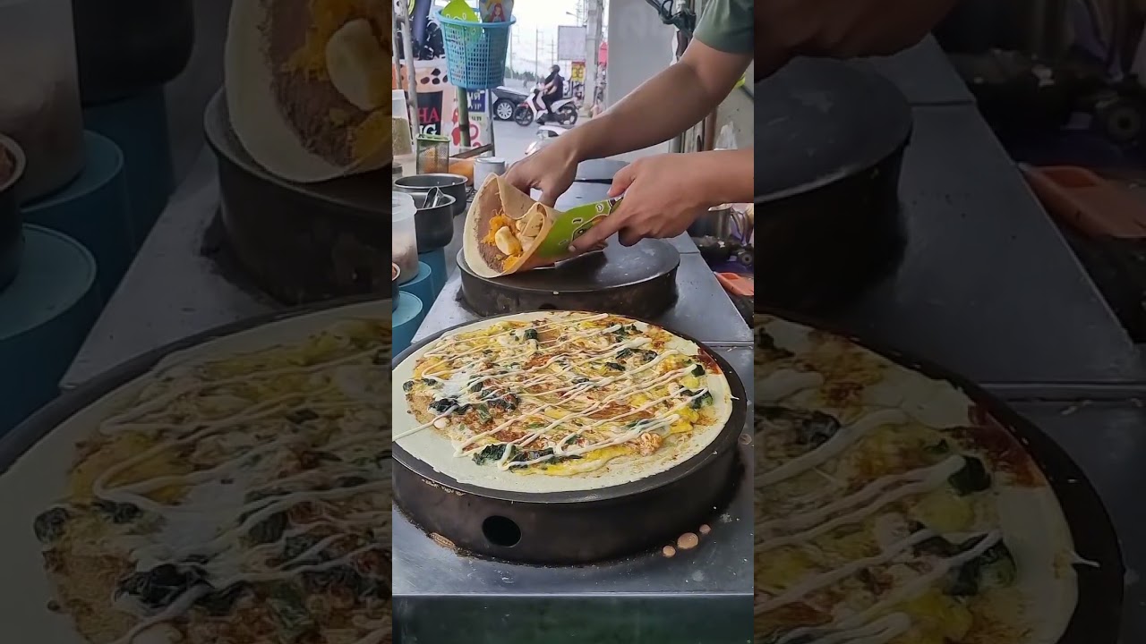 เครปกรอบๆพร้อมเสิร์ฟครับ #เครปโก้ปอนด์ #เครปญี่ปุ่น #เครป #crepe #streetfood #foodie #food 