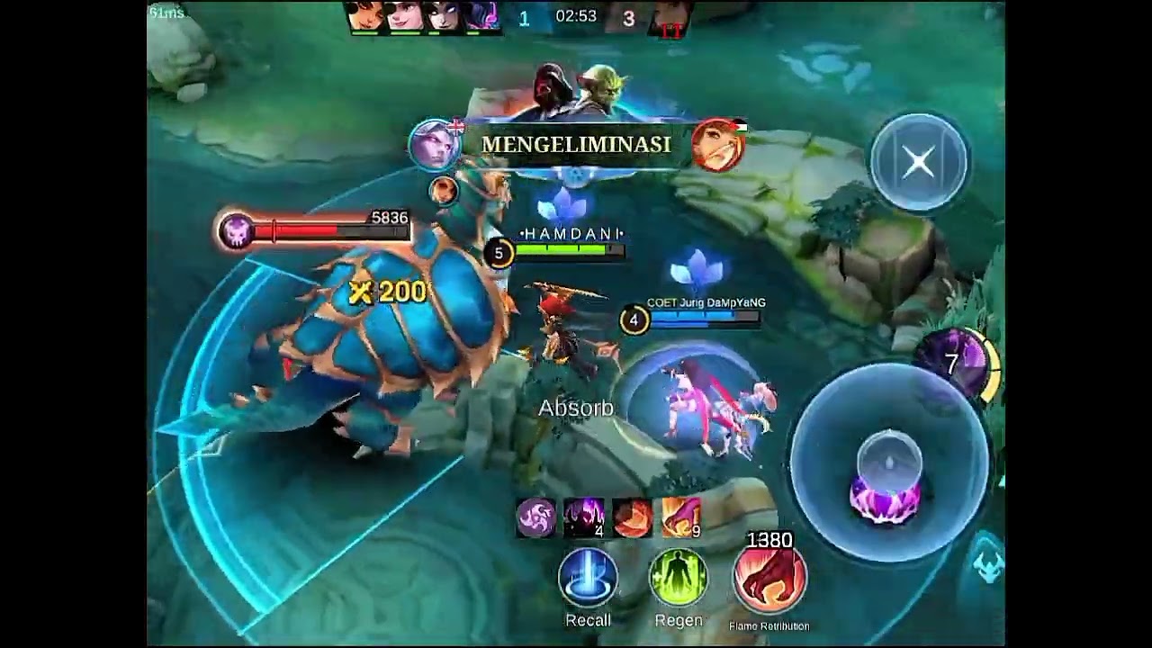 Tutorial Martis Full Damage: Cara Rusuh Jungle Musuh Sejak Early Game - MLBB