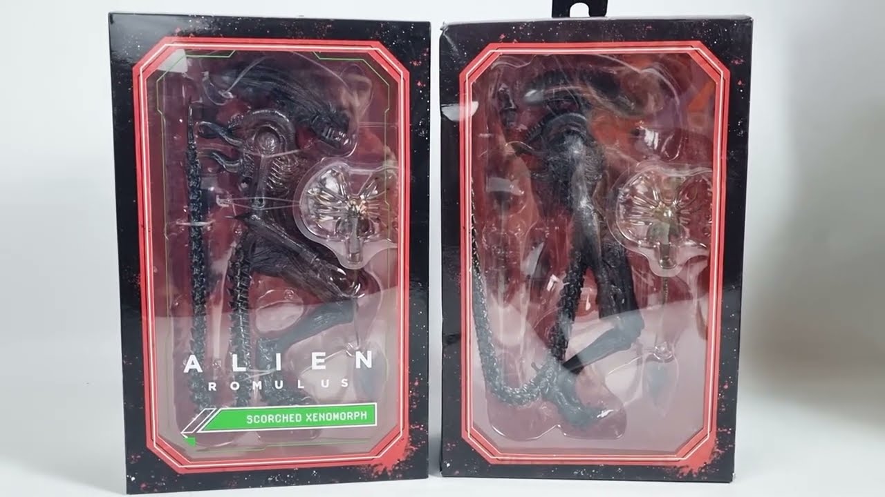 ALIEN ROMULUS Bootleg V Neca - сравнение фигурок Ксеноморфа по фильму Чужой Ромул