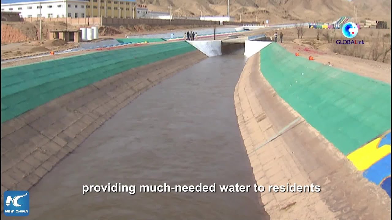 GLOBALink | Water diversion project safeguards ecology in China's Gansu