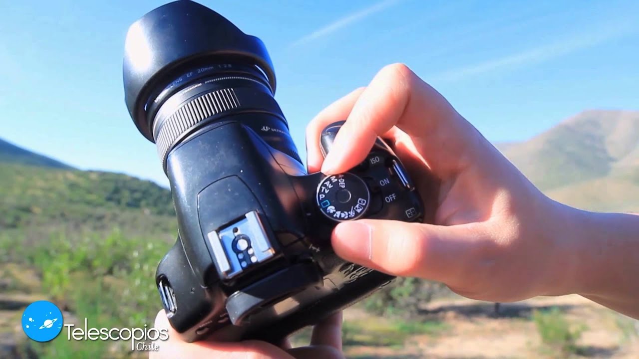 Introducción a la Astrofotografía - Configuración de la Cámara