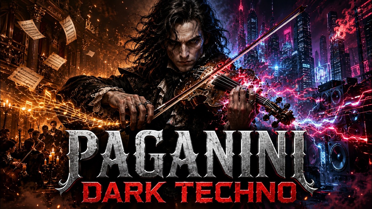 Paganini Reimagined as Dark Cyber Techno