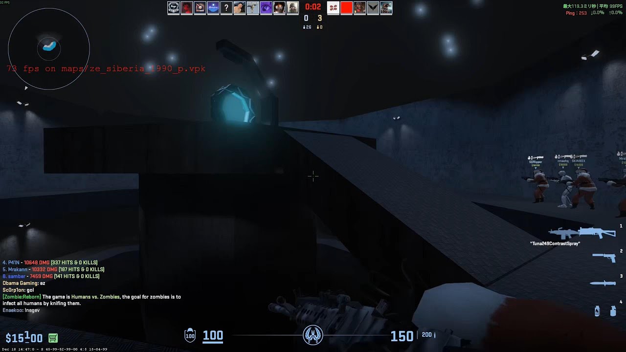 CS2 Zombie Escape  ze_siberia_1990_p cOLa TeaM Server