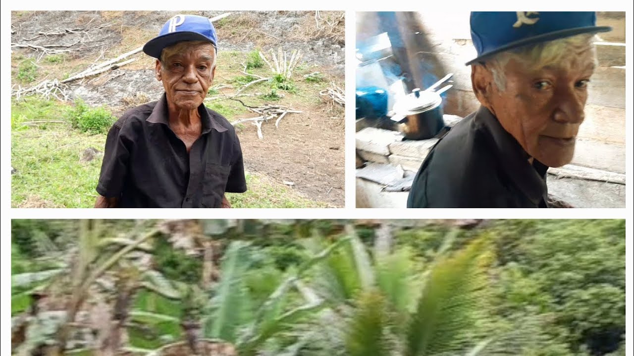 Visitando o homem que deixou a vida da cidade, para viver a vida no campo sem energia pessoal !!
