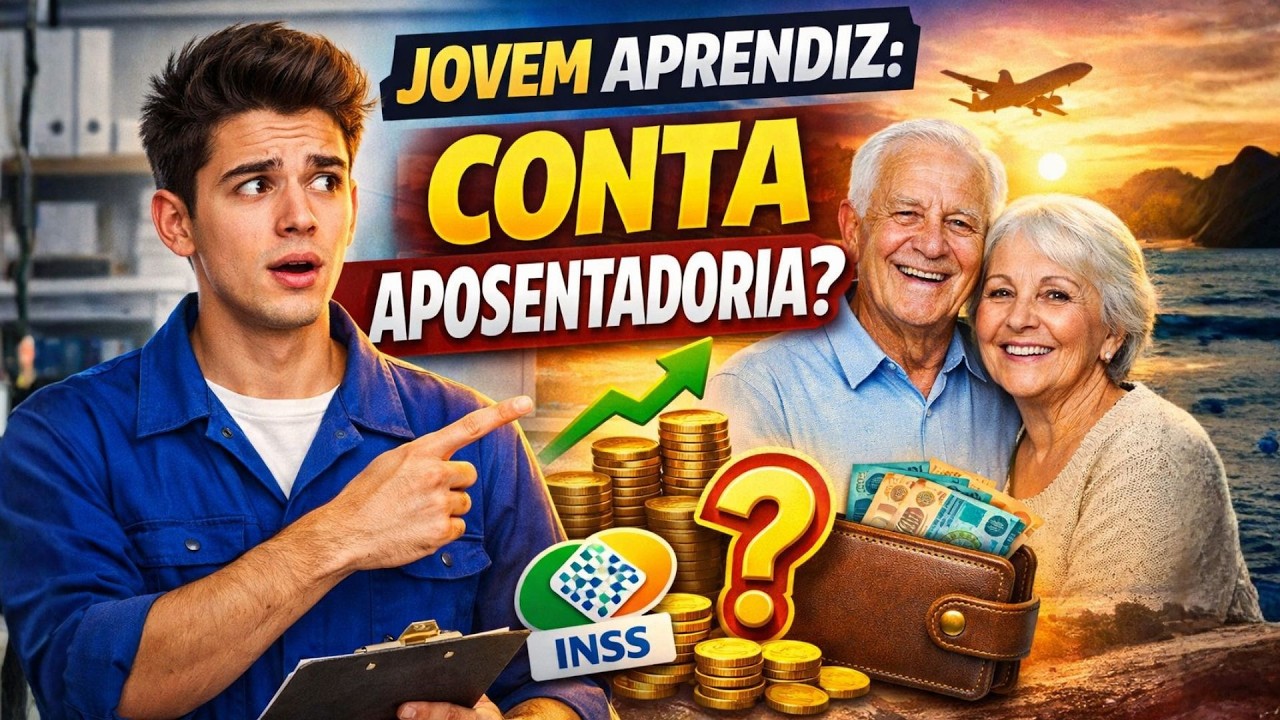Jovem Aprendiz: Seu tempo CONTA pra APOSENTADORIA? A VERDADE!