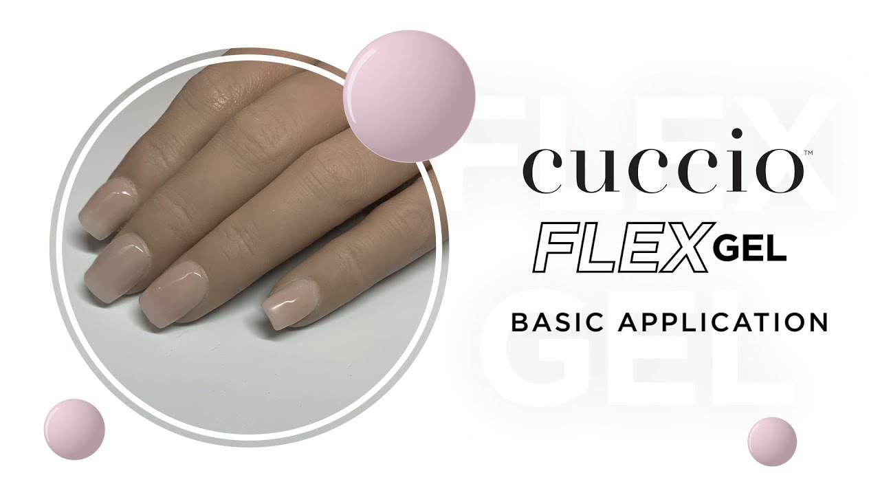 Cuccio Flex Gel Tutorial - Application Using Flex Gel