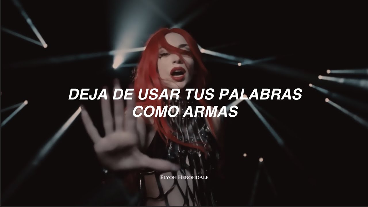 Ava Max - Weapons (Letra en Espa&ntilde;ol + Visualizer)