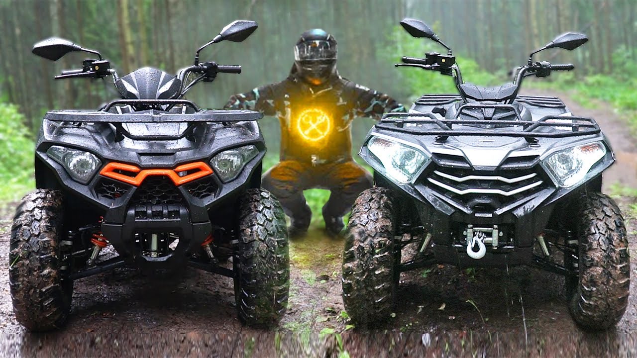 Newest compact ATVs Loncin! Driveshaft VS chain drive!