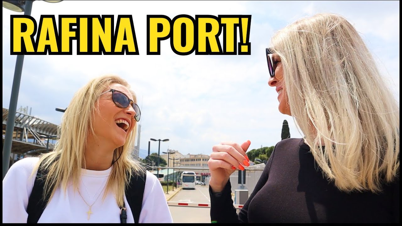 ATHENS VLOG: DAY TRIP TO RAFINA! | GREECE MAINLAND || LIVING IN GREECE