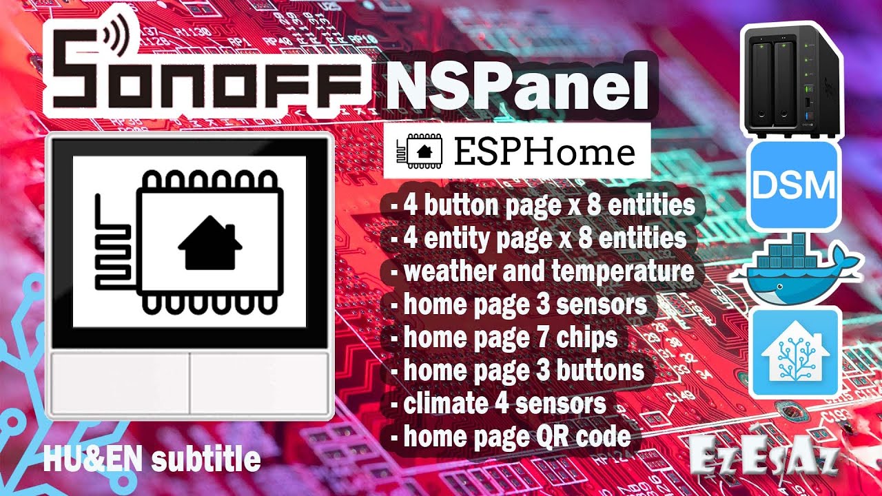 41 Introduction of Sonoff NSPanel flashed with ESPHome