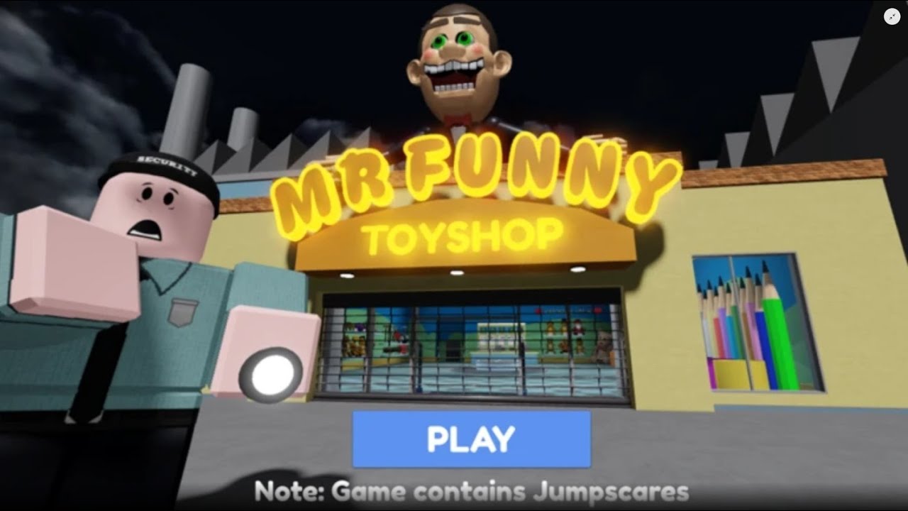 ESCAPE MR FUNNY'S TOYSHOP SCARY OBBY #roblox #obbyroblox