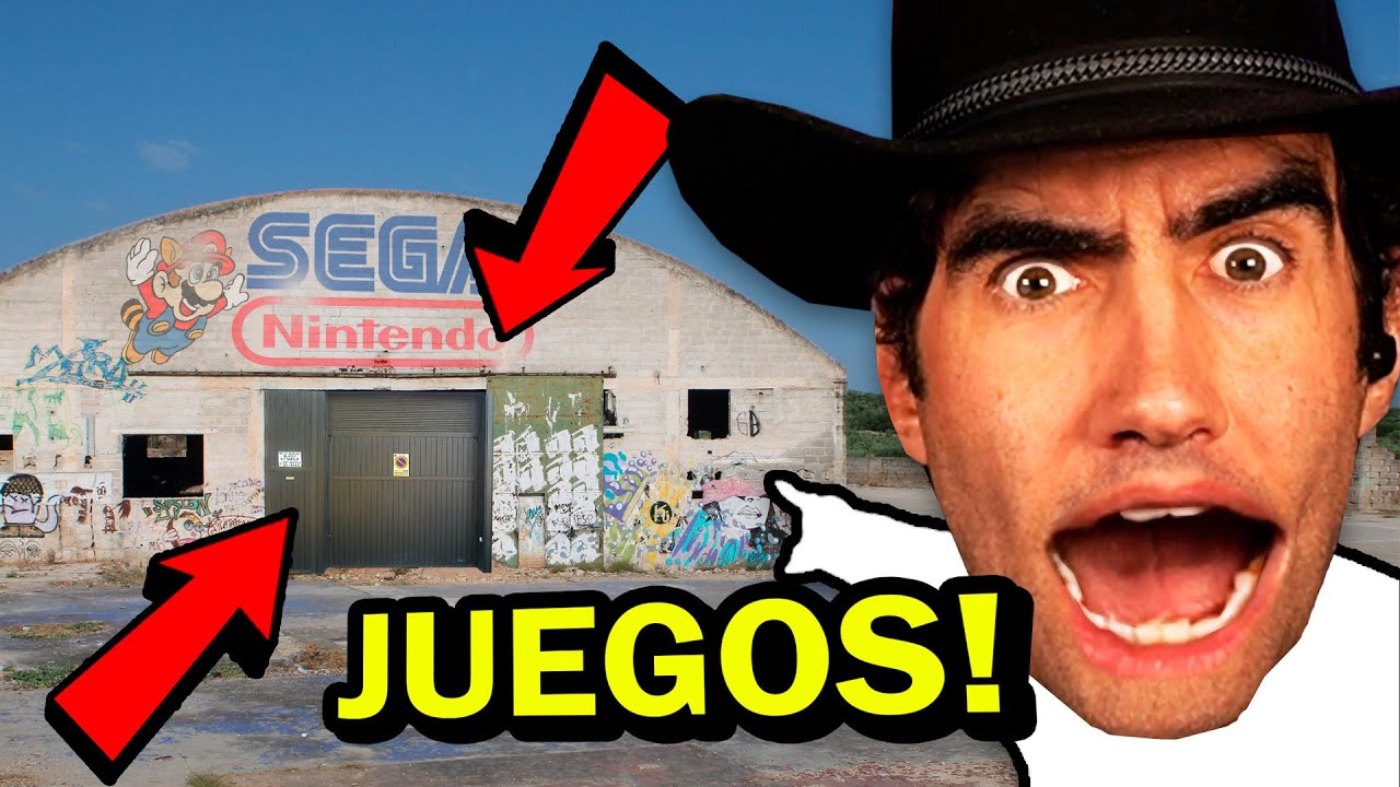 DESCUBRO un ALMACÉN OCULTO con Video Juegos RETRO en MEDIO DE LA MESETA Española
