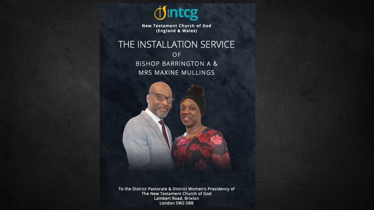 Installation Services of Bishop & Mrs Mullings | Saturday 27th April 2024