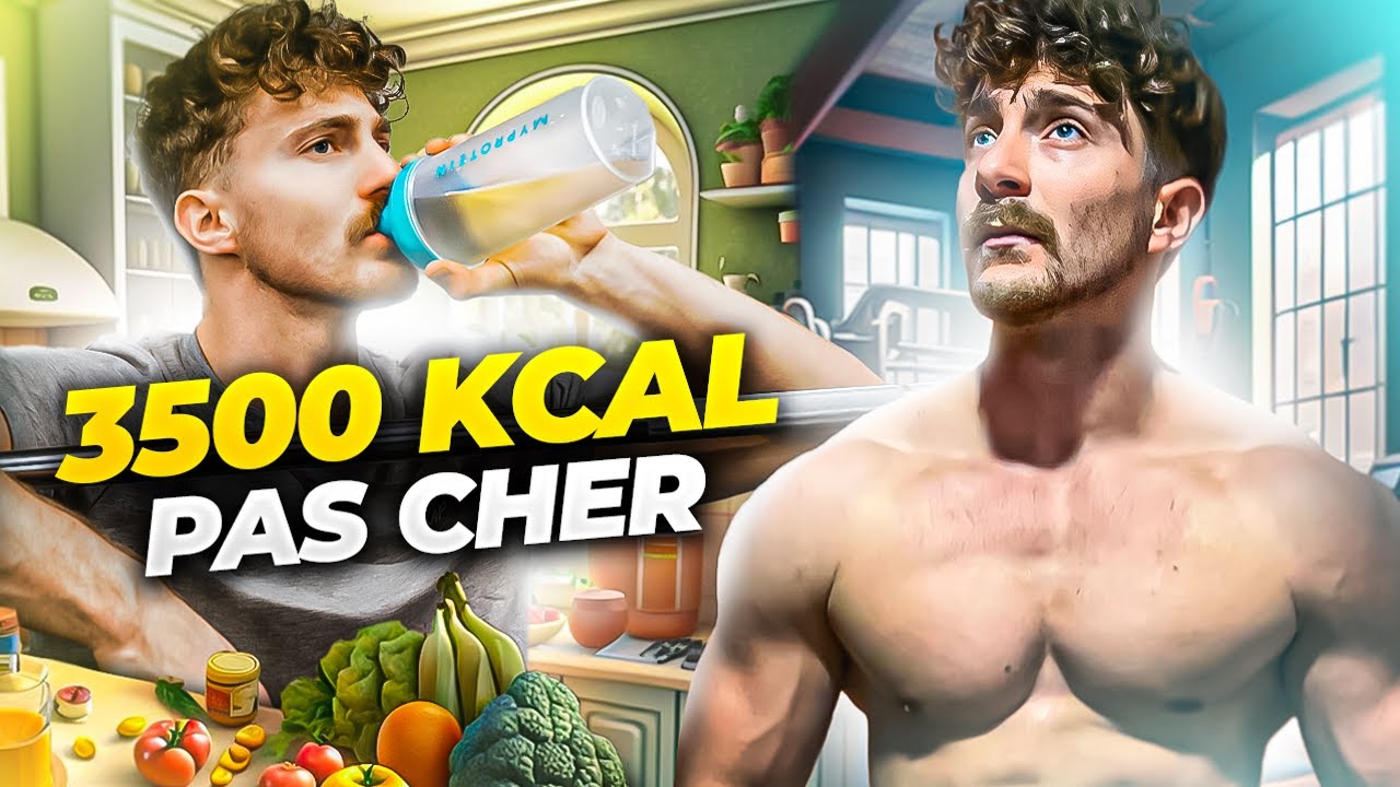 MON ALIMENTATION (Facile) EN PRISE DE MASSE : 3500KCAL Par JOUR 💪