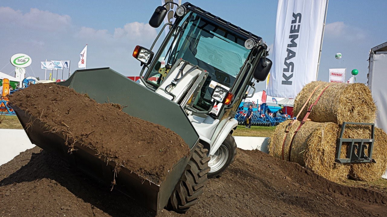 Test ładowarki Kramer KL 12 [wheel loader Kramer KL 12]