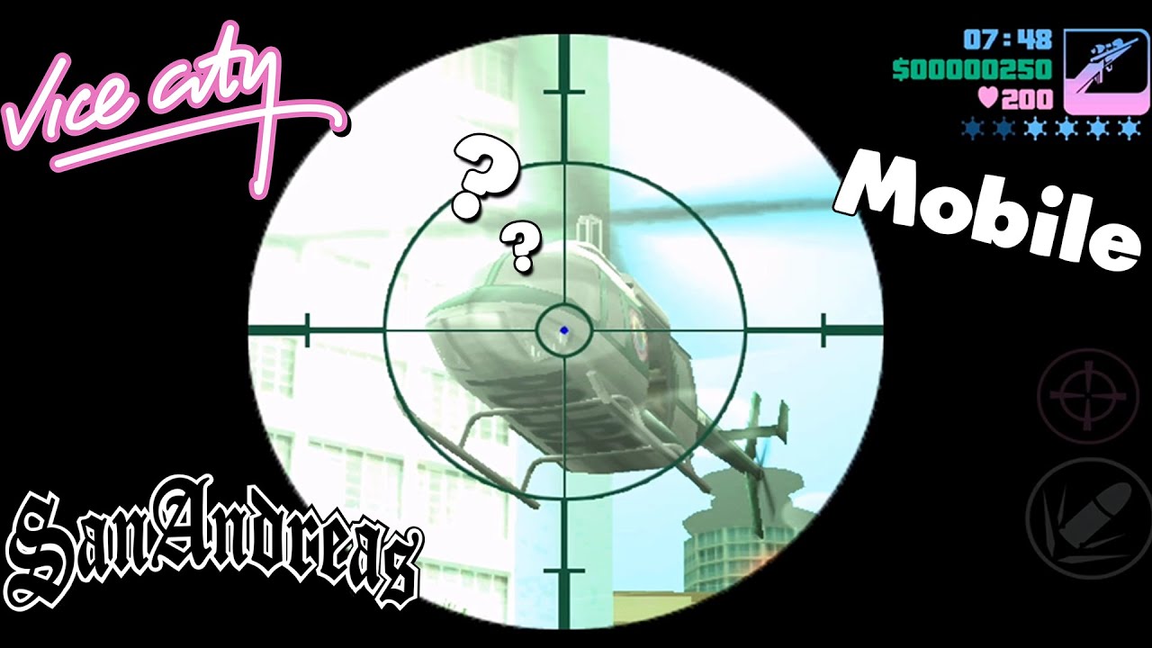 What Happens if You Kill A Helicopter Pilot in GTA VC and GTA SA Mobile?