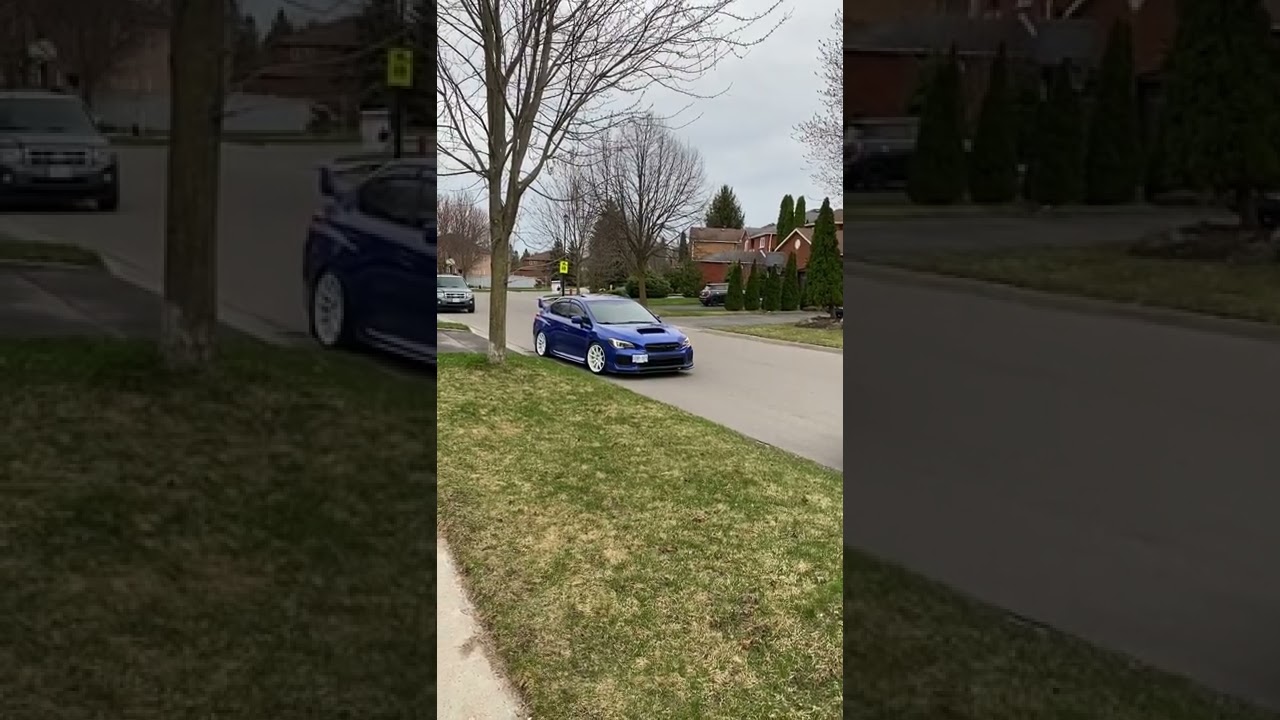 Wrx Sti  Tomei exhaust semi launch