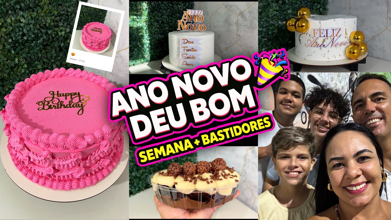 🔥O QUE ROLOU POR AQUI NA SEMANA E NO DIA DE ANO NOVO / CLIENTE BATEU O BOLO 🤦🏽‍♀️