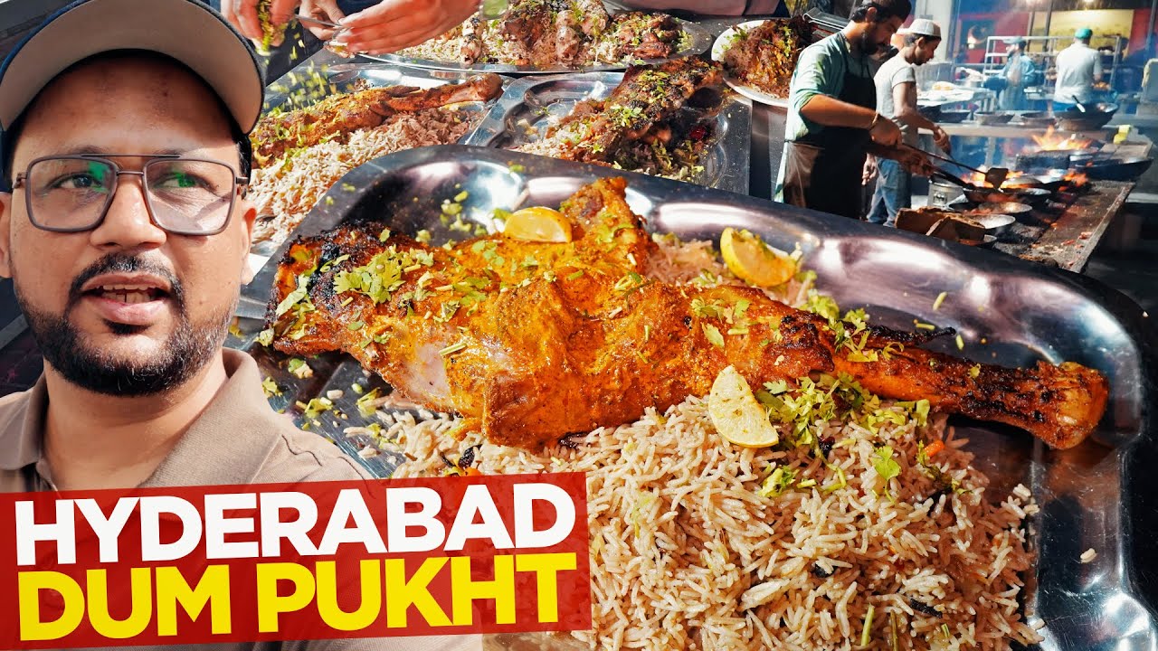 Hyderabad Mutton Dum Pukht Special | Super Non Veg Food at Matam Shinwari