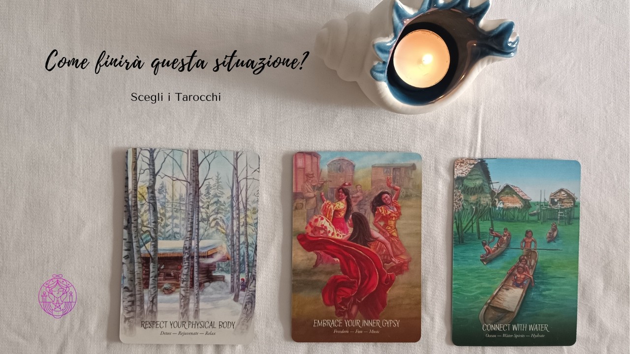 🕵🏻‍♀️🤩 Come finirà questa situazione? 🔮 Scegli i tarocchi