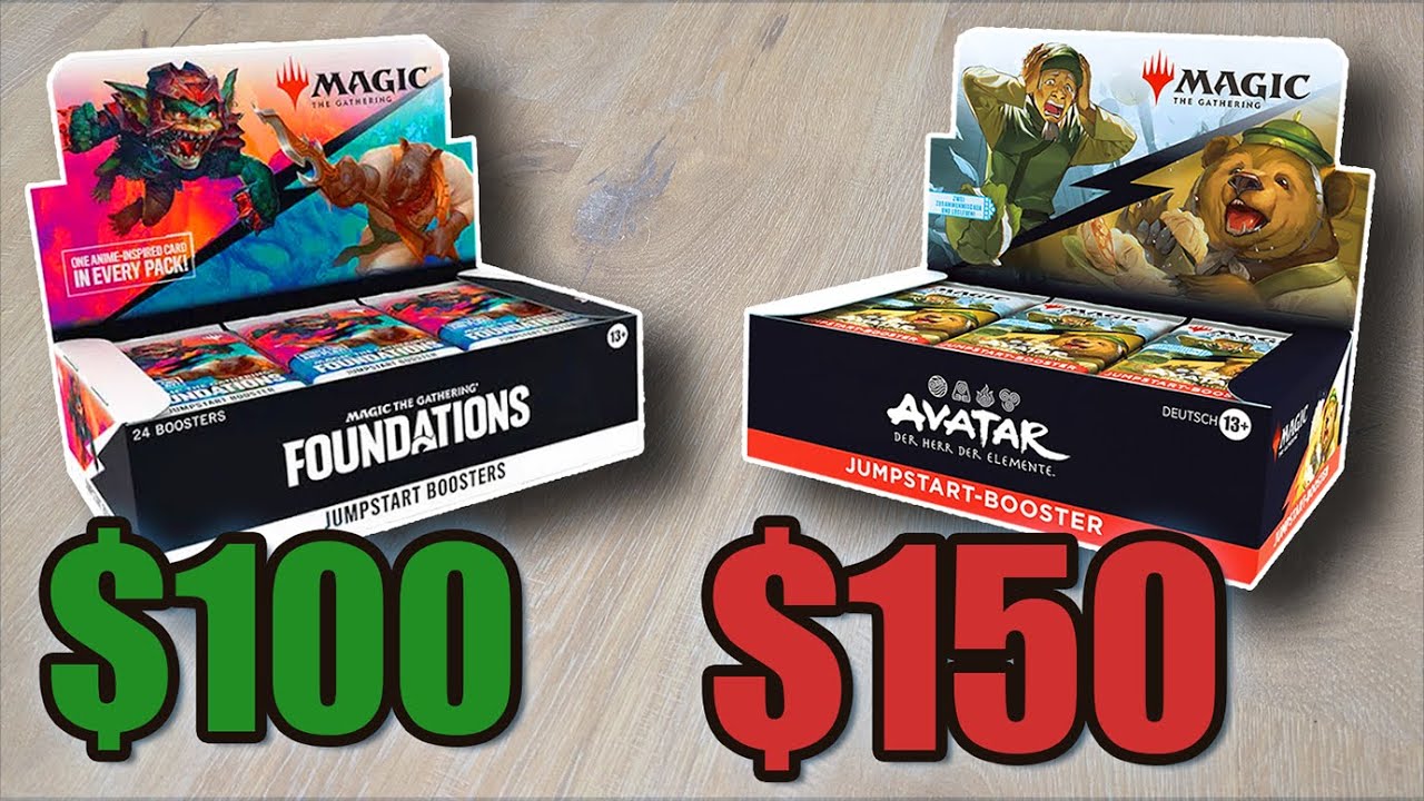 Which is Better? Jumpstart Foundations VS Avatar Boosters.