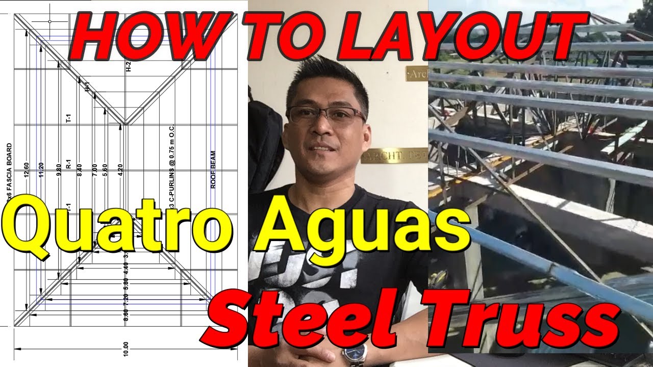Quatro Aguas Steel Truss | How to Layout Quatro Aguas