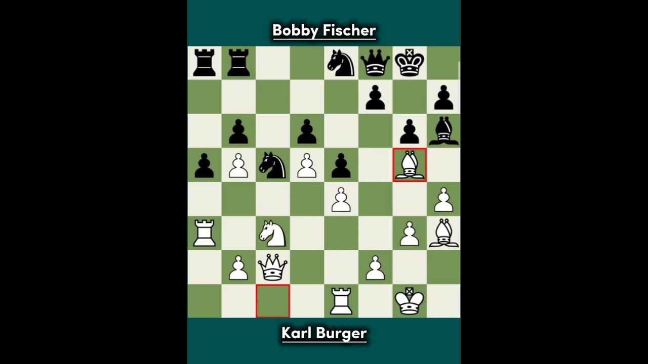 Karl Burger vs Bobby Fischer ◉ USA Championship 1965 | Fischer Dominates in 45 Moves