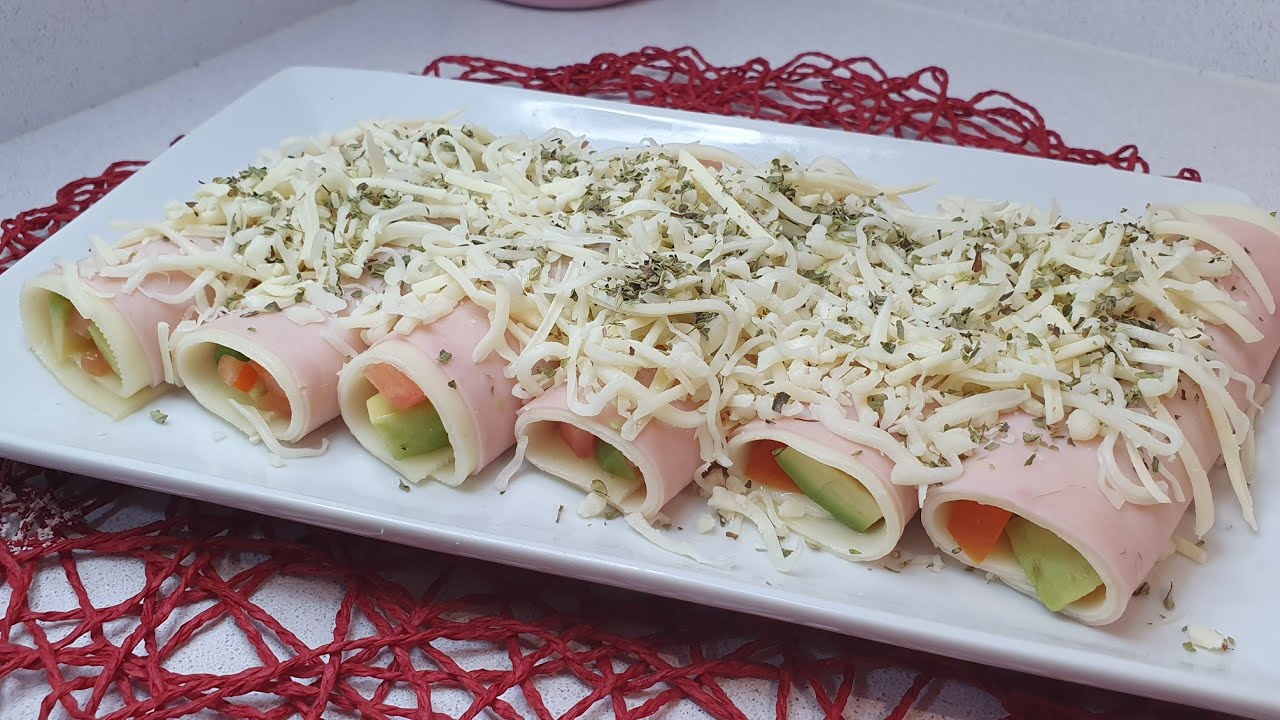 ✅️ CANELONES FRÍOS DE AGUACATE Y TOMATE!  Receta de verano!