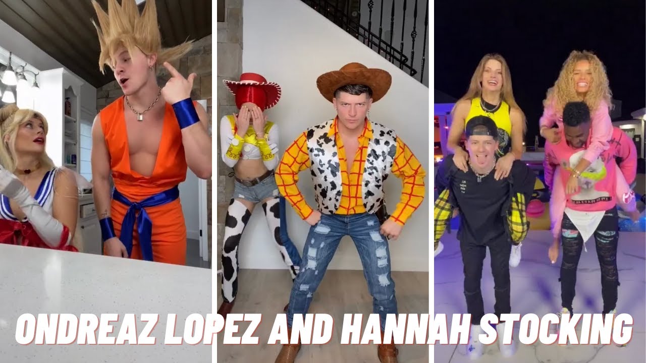 Ondreaz Lopez and Hannah Stocking Tiktok Compilation