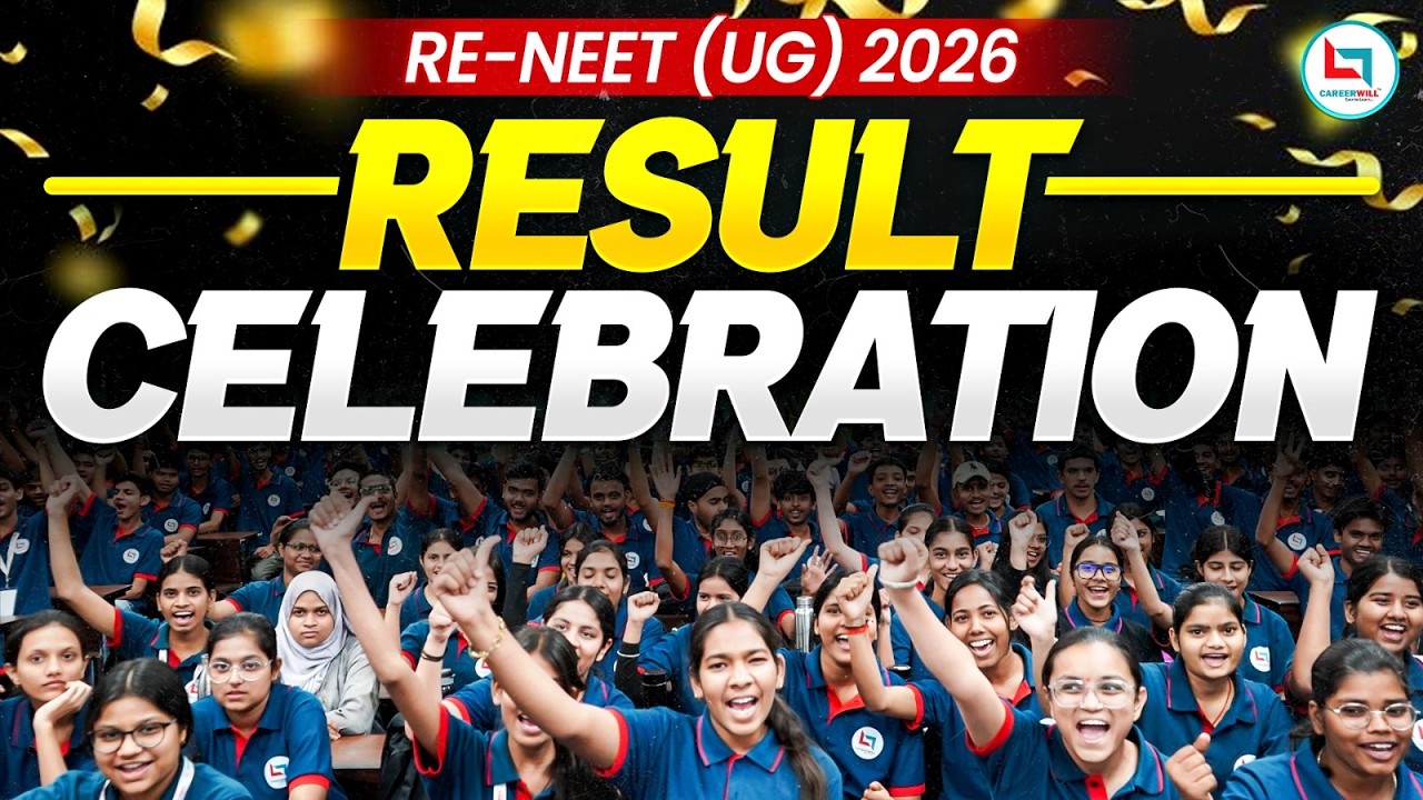 RE NEET 2026 Result Celebration 🎉 Careerwill NEET #neet