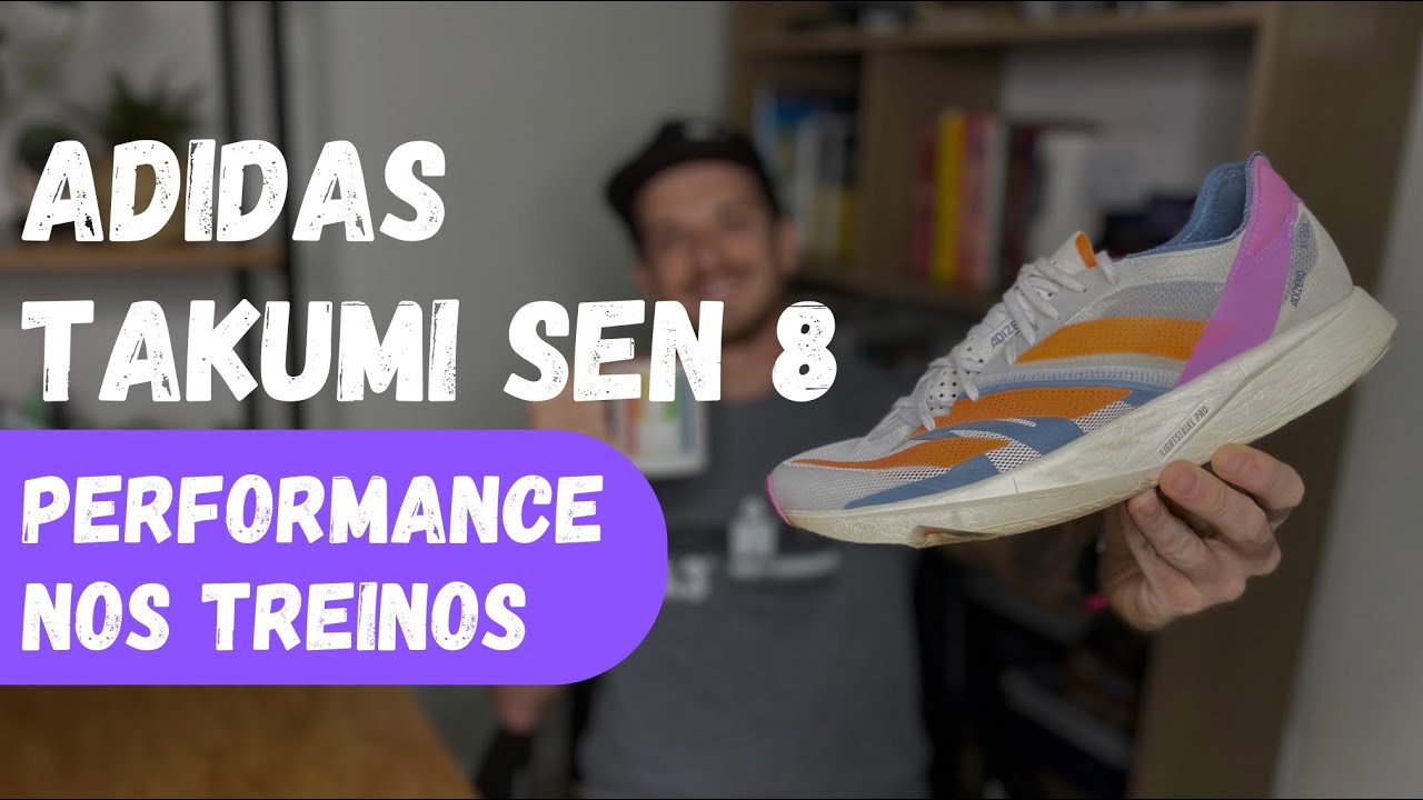 Adidas Adizero Takumi Sen 8 - Uma boa opção para os treinos de velocidade? 🤔🚀